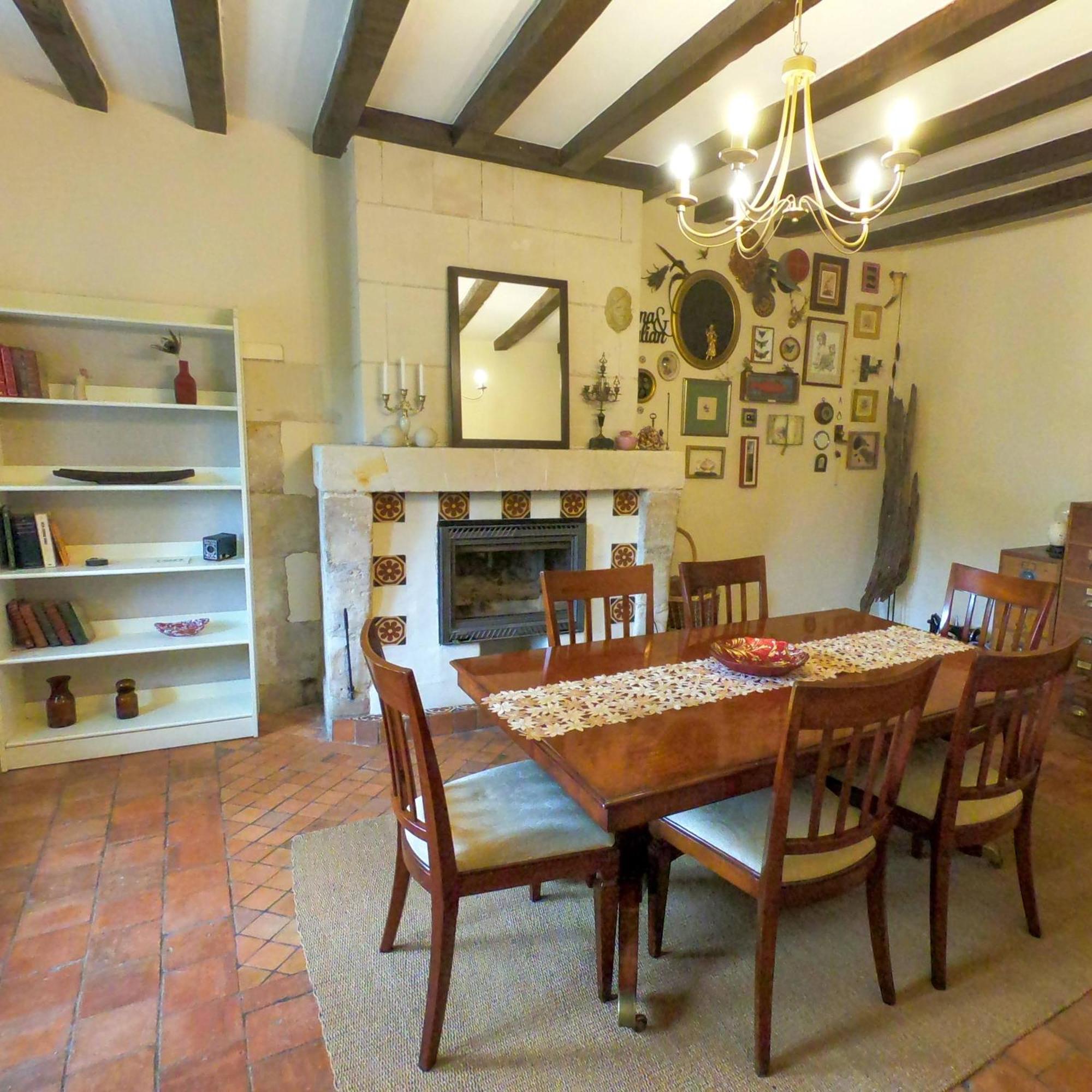 Traditional Longere Farmhouse At La Fortinerie Mouliherne Ngoại thất bức ảnh