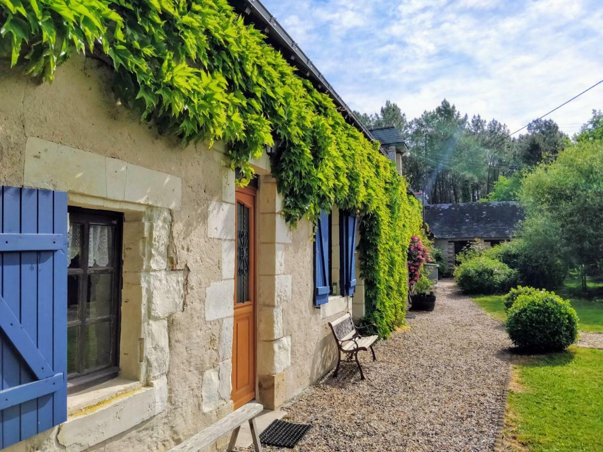 Traditional Longere Farmhouse At La Fortinerie Mouliherne Ngoại thất bức ảnh